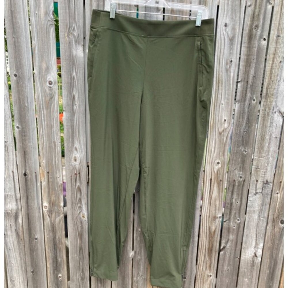 Brooklyn Heights High Rise Jogger size 14 TALL Aspen Olive - Picture 5 of 9